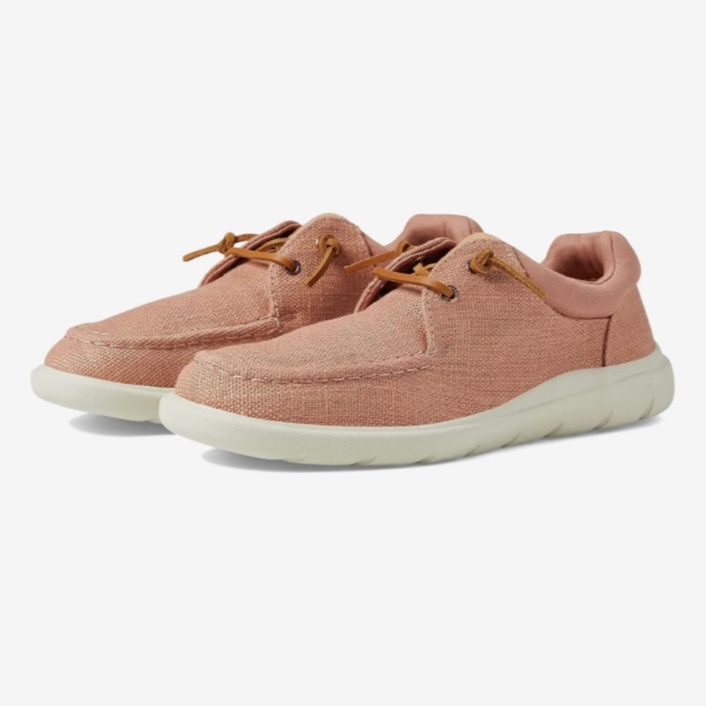 Sperry shoes Captain’s Moc Hemp Rose size 5.5 NWT!